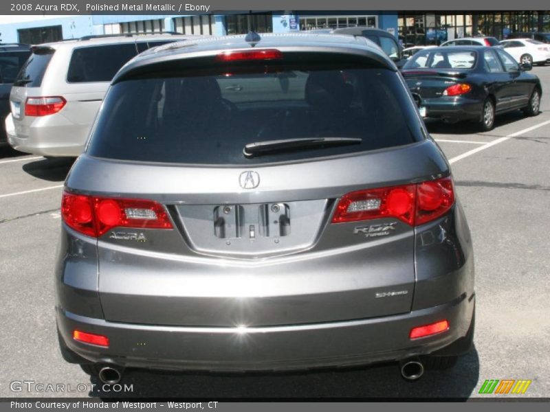 Polished Metal Metallic / Ebony 2008 Acura RDX