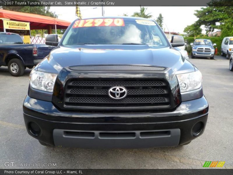 Slate Metallic / Graphite Gray 2007 Toyota Tundra Regular Cab