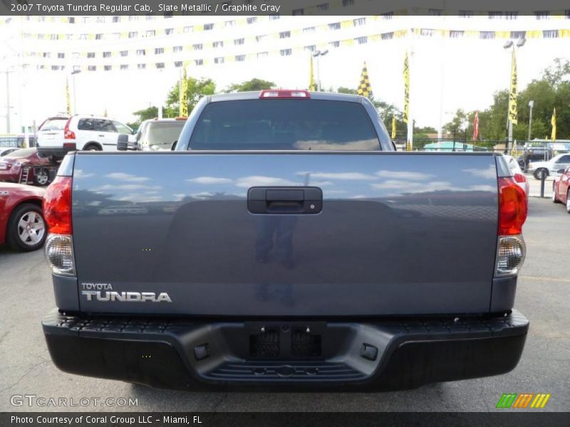 Slate Metallic / Graphite Gray 2007 Toyota Tundra Regular Cab