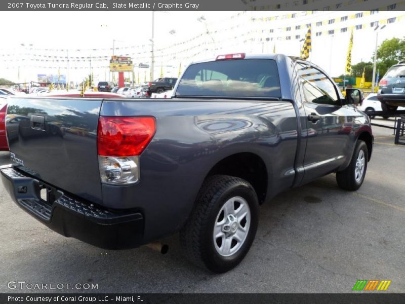 Slate Metallic / Graphite Gray 2007 Toyota Tundra Regular Cab