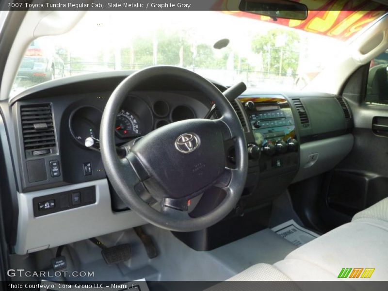 Slate Metallic / Graphite Gray 2007 Toyota Tundra Regular Cab