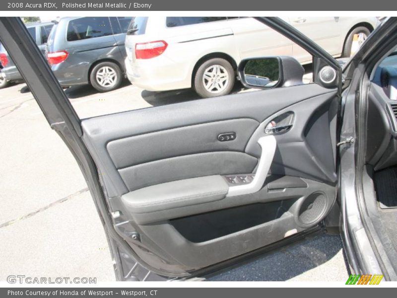 Polished Metal Metallic / Ebony 2008 Acura RDX