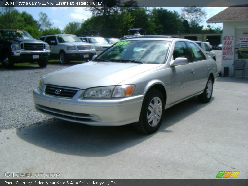 Lunar Mist Metallic / Gray 2001 Toyota Camry LE V6