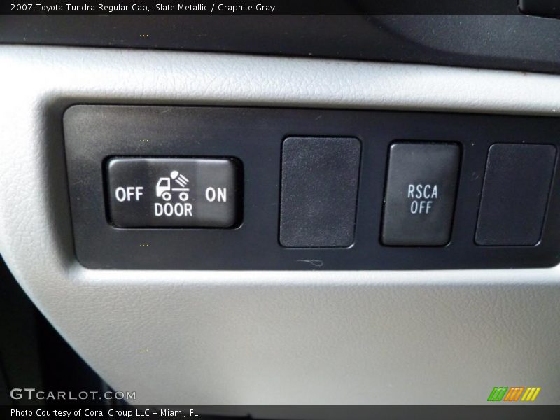 Slate Metallic / Graphite Gray 2007 Toyota Tundra Regular Cab
