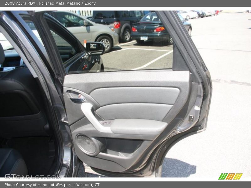 Polished Metal Metallic / Ebony 2008 Acura RDX