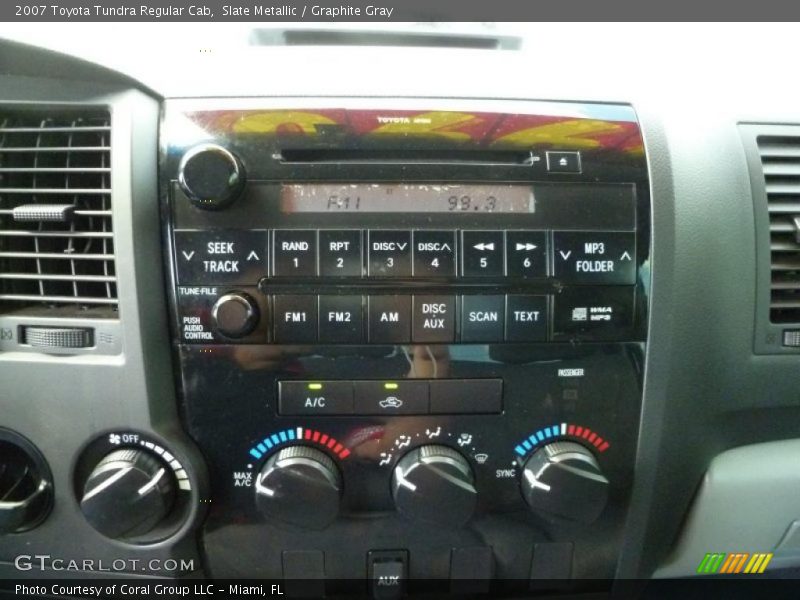 Slate Metallic / Graphite Gray 2007 Toyota Tundra Regular Cab