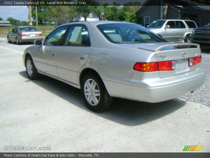 Lunar Mist Metallic / Gray 2001 Toyota Camry LE V6