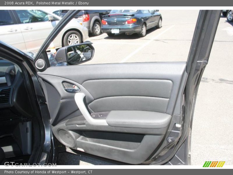 Polished Metal Metallic / Ebony 2008 Acura RDX