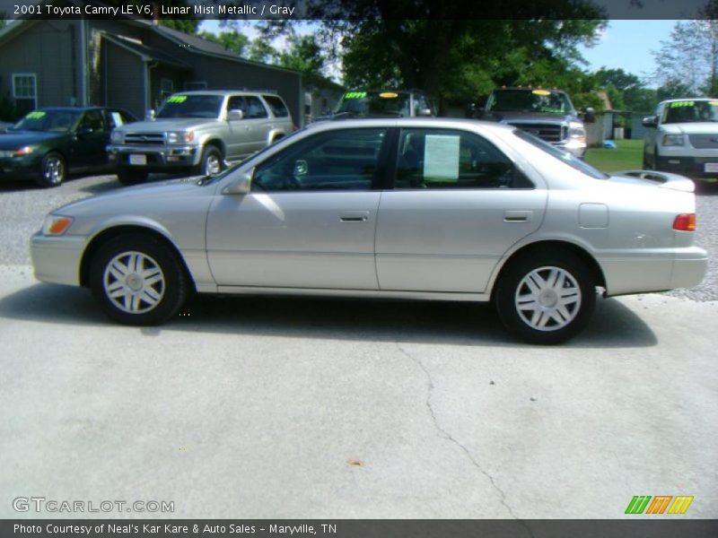 Lunar Mist Metallic / Gray 2001 Toyota Camry LE V6