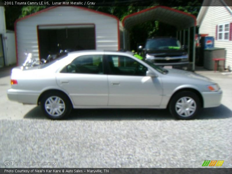 Lunar Mist Metallic / Gray 2001 Toyota Camry LE V6