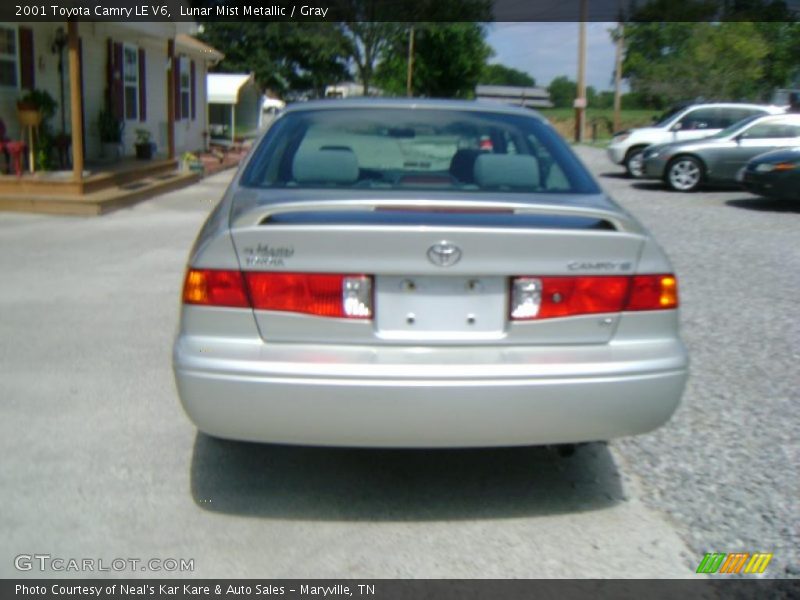 Lunar Mist Metallic / Gray 2001 Toyota Camry LE V6