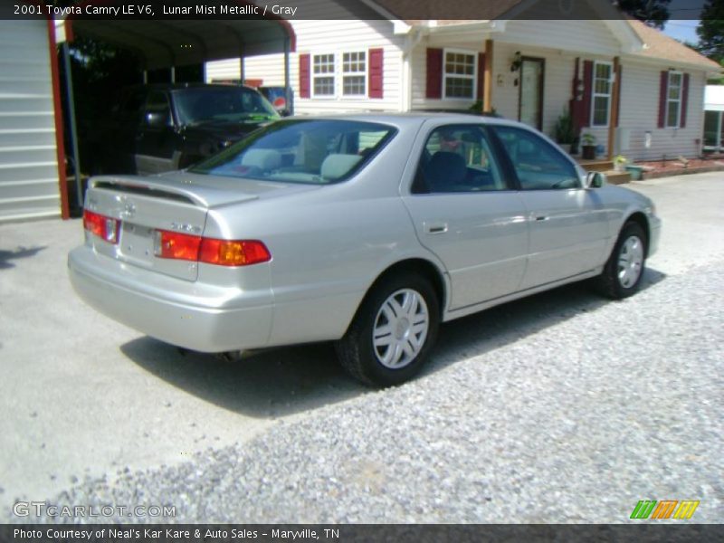 Lunar Mist Metallic / Gray 2001 Toyota Camry LE V6