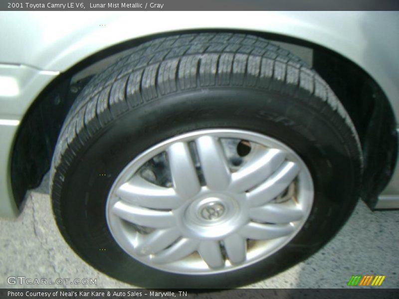 Lunar Mist Metallic / Gray 2001 Toyota Camry LE V6