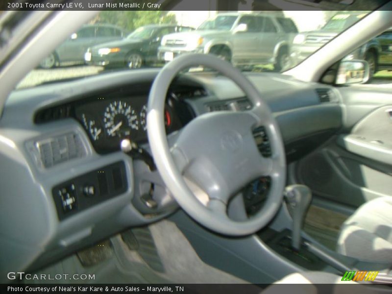 Lunar Mist Metallic / Gray 2001 Toyota Camry LE V6