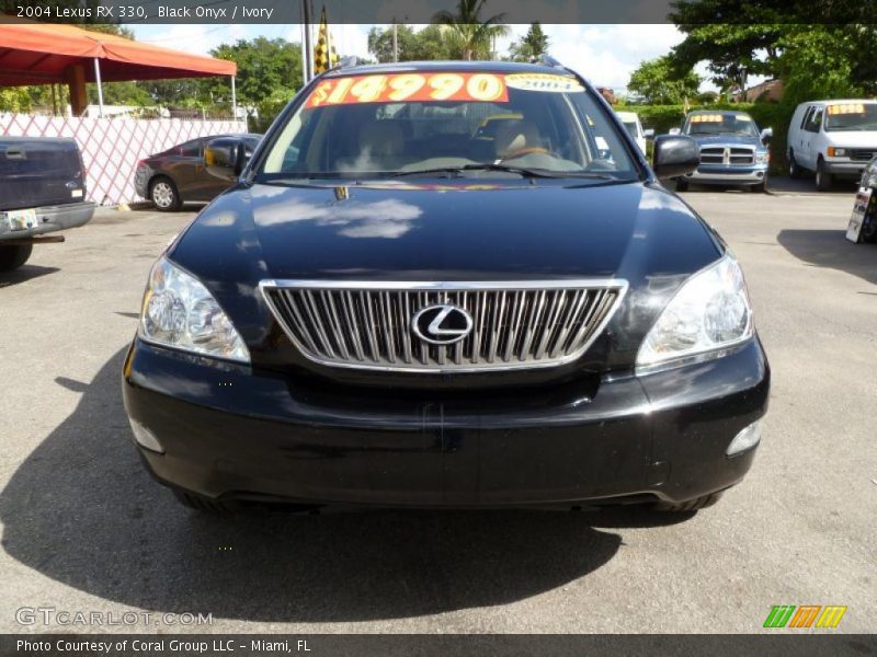 Black Onyx / Ivory 2004 Lexus RX 330