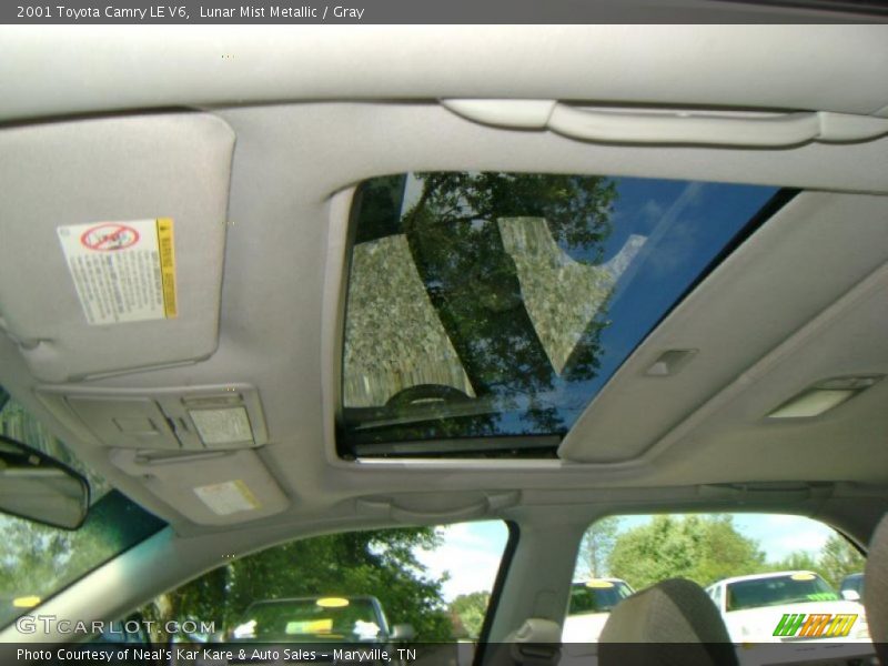 Lunar Mist Metallic / Gray 2001 Toyota Camry LE V6