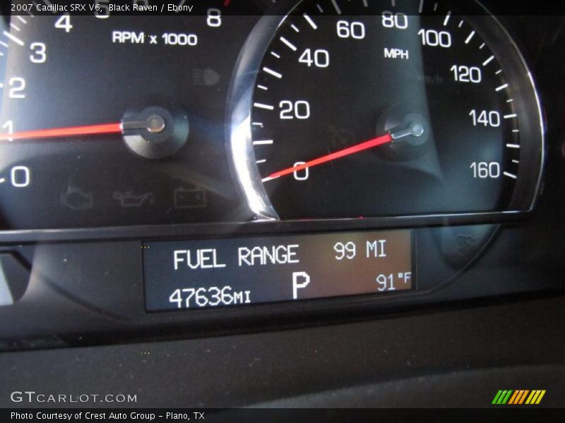 Black Raven / Ebony 2007 Cadillac SRX V6