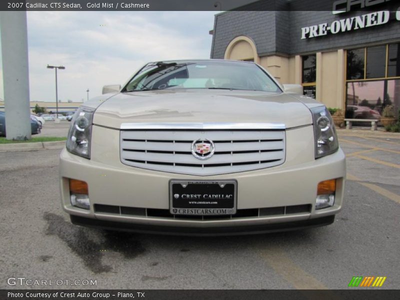 Gold Mist / Cashmere 2007 Cadillac CTS Sedan