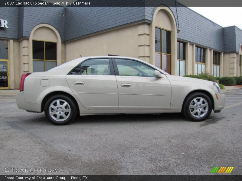 Gold Mist / Cashmere 2007 Cadillac CTS Sedan