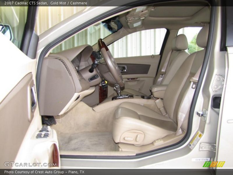 Gold Mist / Cashmere 2007 Cadillac CTS Sedan