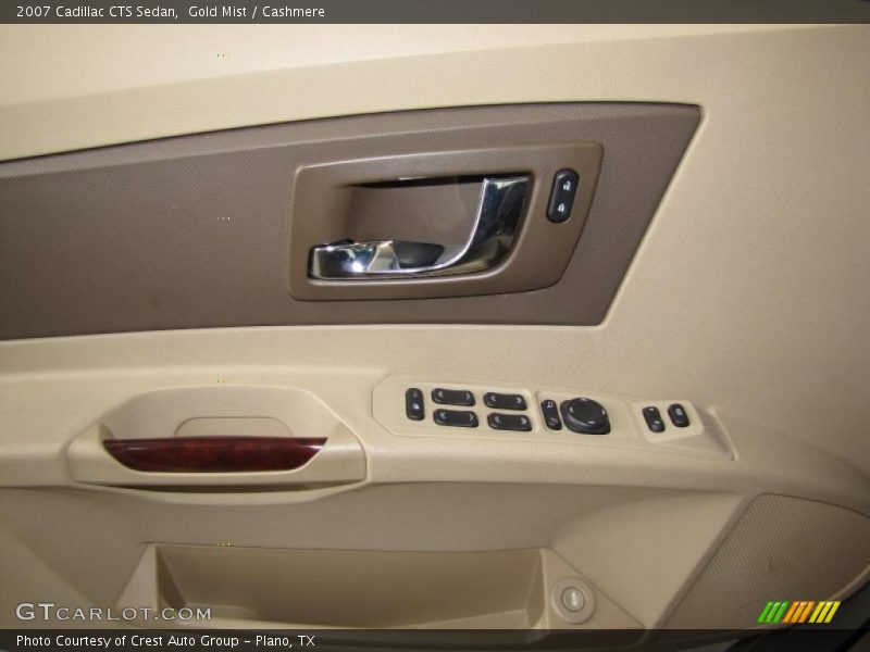 Gold Mist / Cashmere 2007 Cadillac CTS Sedan