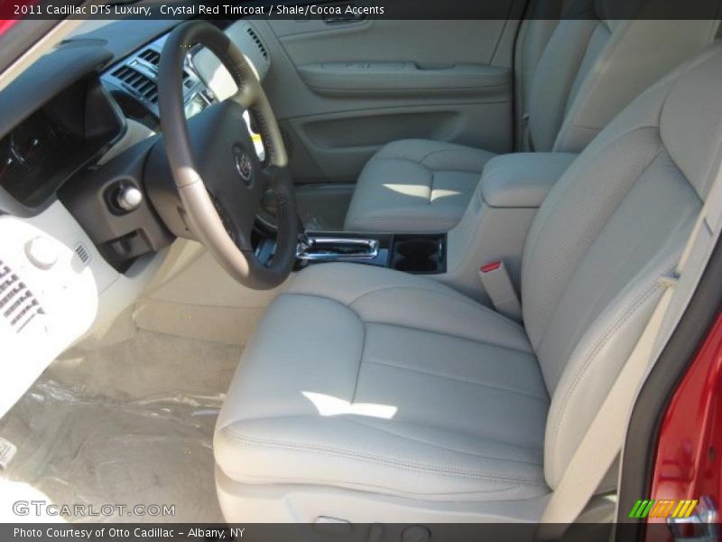 Crystal Red Tintcoat / Shale/Cocoa Accents 2011 Cadillac DTS Luxury