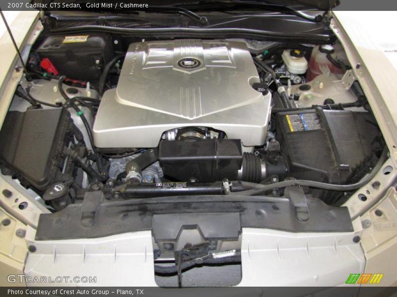 Gold Mist / Cashmere 2007 Cadillac CTS Sedan