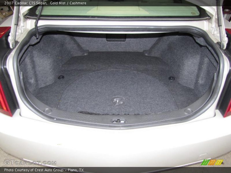 Gold Mist / Cashmere 2007 Cadillac CTS Sedan
