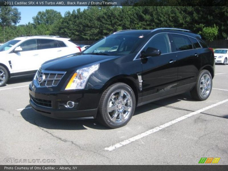 Black Raven / Ebony/Titanium 2011 Cadillac SRX 4 V6 Turbo AWD