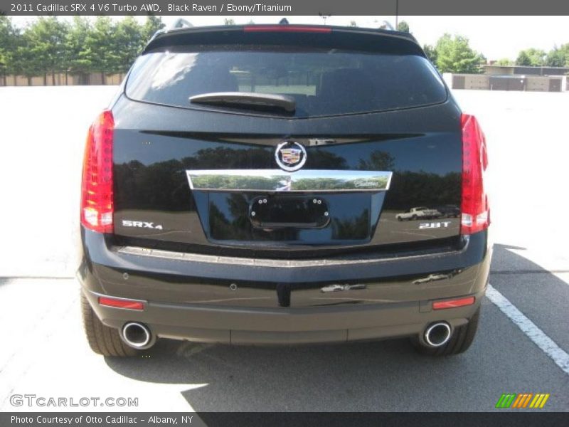 Black Raven / Ebony/Titanium 2011 Cadillac SRX 4 V6 Turbo AWD