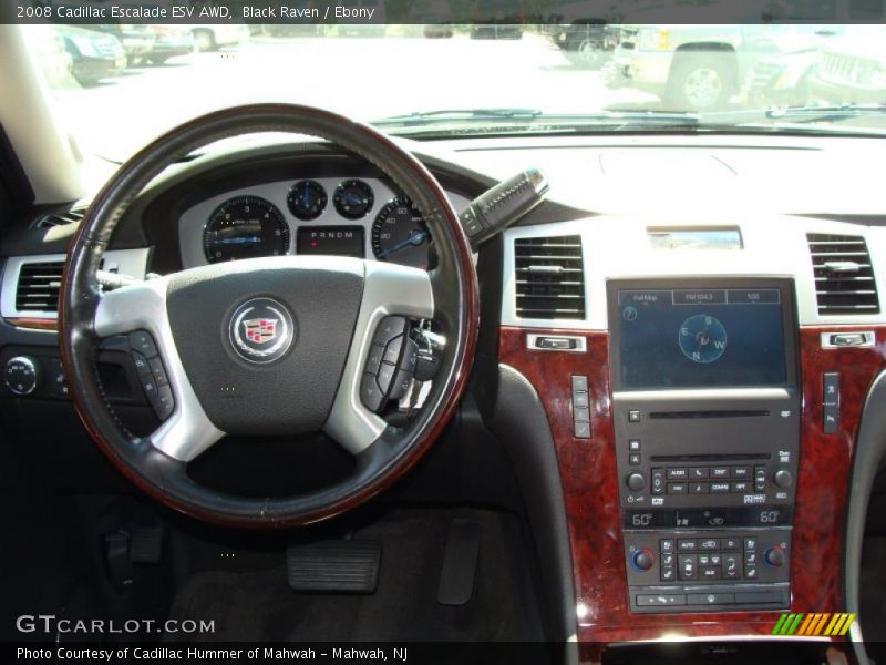 Black Raven / Ebony 2008 Cadillac Escalade ESV AWD