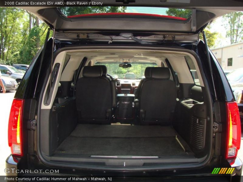 Black Raven / Ebony 2008 Cadillac Escalade ESV AWD