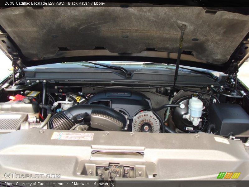 Black Raven / Ebony 2008 Cadillac Escalade ESV AWD