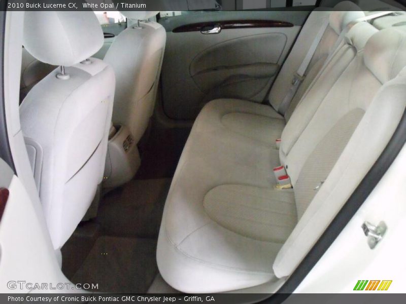 White Opal / Titanium 2010 Buick Lucerne CX