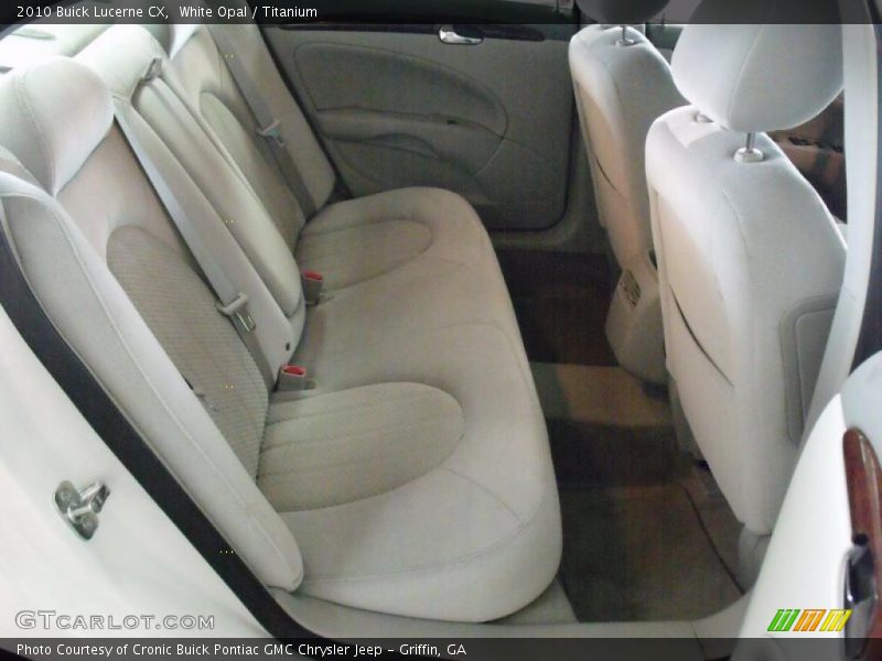 White Opal / Titanium 2010 Buick Lucerne CX