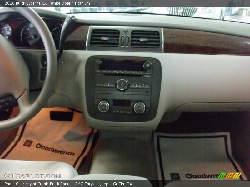 White Opal / Titanium 2010 Buick Lucerne CX