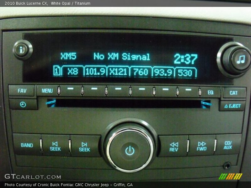 White Opal / Titanium 2010 Buick Lucerne CX