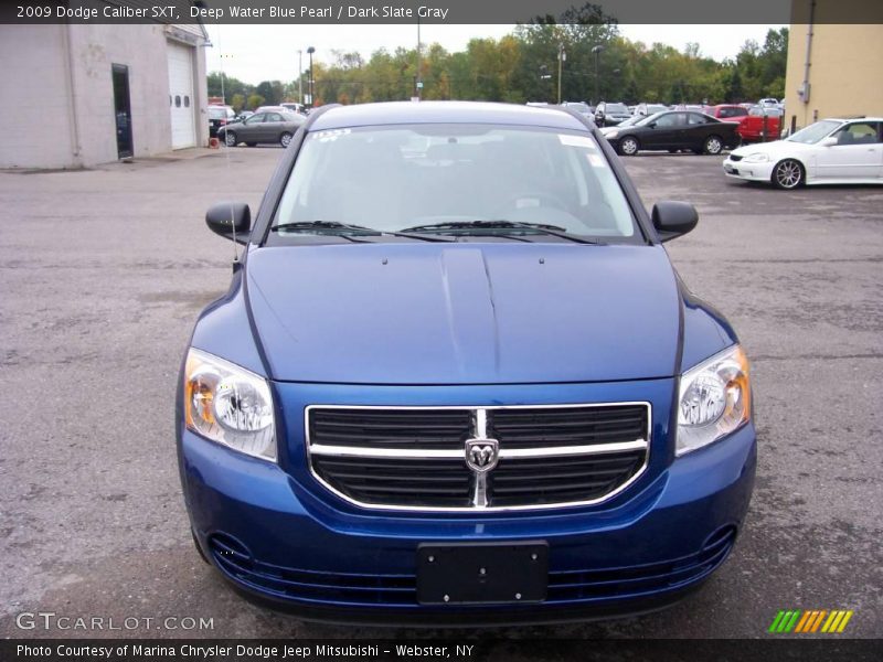 Deep Water Blue Pearl / Dark Slate Gray 2009 Dodge Caliber SXT