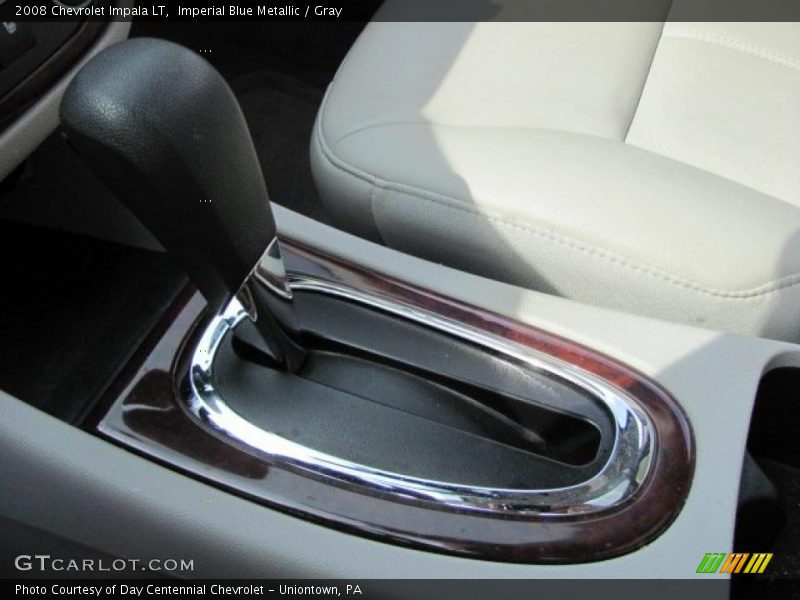 Imperial Blue Metallic / Gray 2008 Chevrolet Impala LT