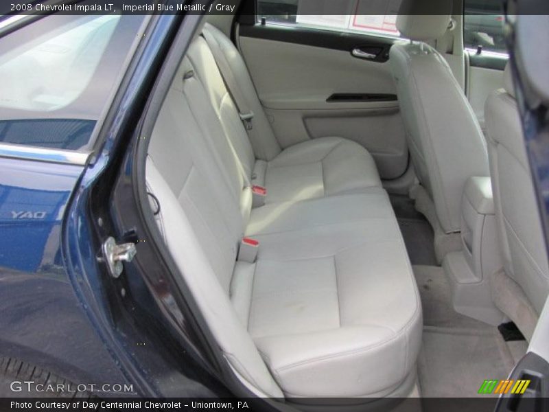 Imperial Blue Metallic / Gray 2008 Chevrolet Impala LT