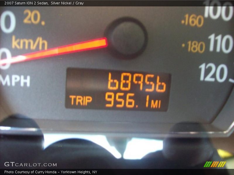 Silver Nickel / Gray 2007 Saturn ION 2 Sedan