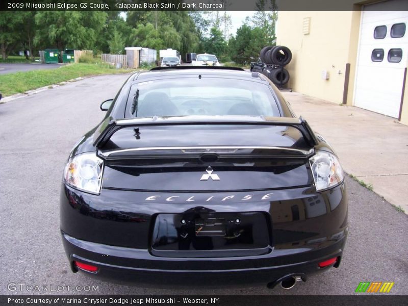 Kalapana Black Satin / Dark Charcoal 2009 Mitsubishi Eclipse GS Coupe