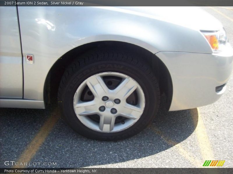 Silver Nickel / Gray 2007 Saturn ION 2 Sedan