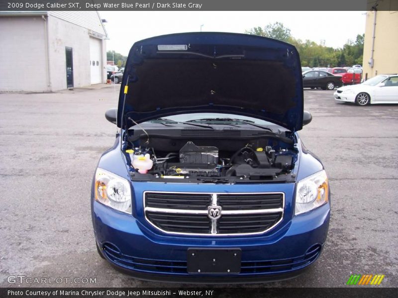 Deep Water Blue Pearl / Dark Slate Gray 2009 Dodge Caliber SXT