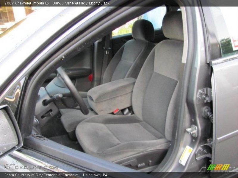 Dark Silver Metallic / Ebony Black 2007 Chevrolet Impala LS