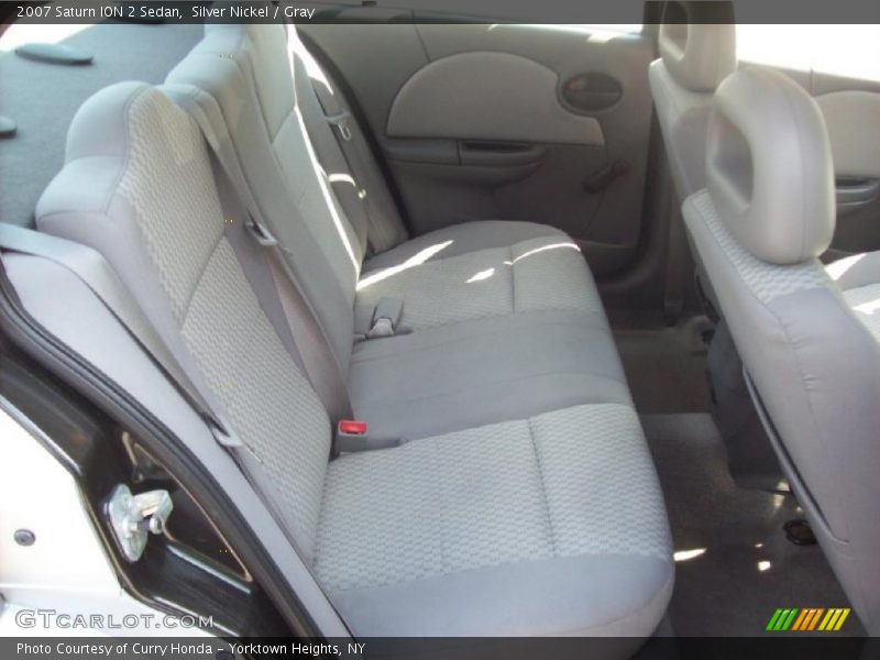 Silver Nickel / Gray 2007 Saturn ION 2 Sedan
