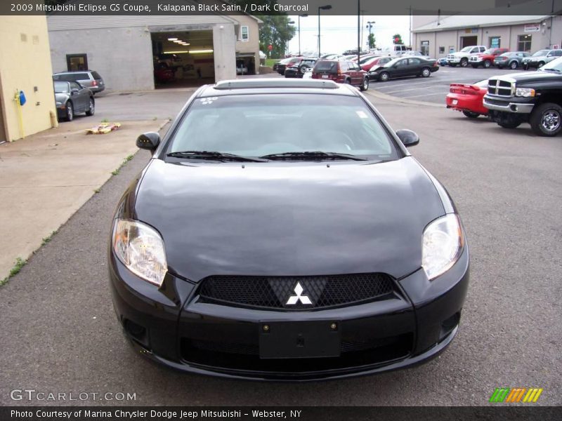 Kalapana Black Satin / Dark Charcoal 2009 Mitsubishi Eclipse GS Coupe