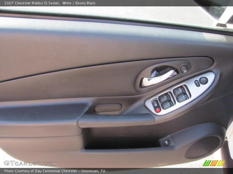White / Ebony Black 2007 Chevrolet Malibu SS Sedan