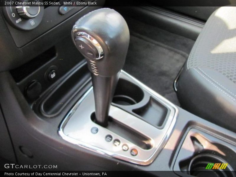 White / Ebony Black 2007 Chevrolet Malibu SS Sedan