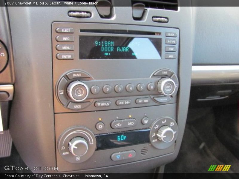 White / Ebony Black 2007 Chevrolet Malibu SS Sedan